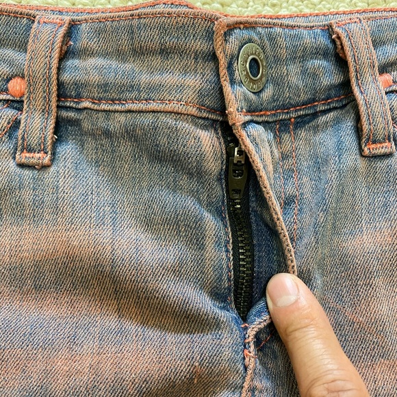 AG Adriano Goldschmied Mini Denim Skirt Size 26 - Picture 6 of 8